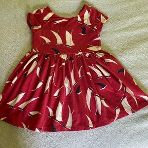 Girls Ralph Lauren sailboat dress. 6 mo.